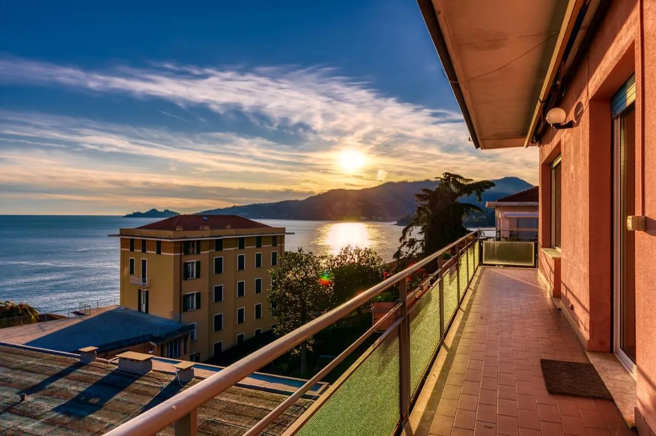 Casaviva - Casa Primavera A Rapallo Con Terrazza Vista Mare Esclusiva